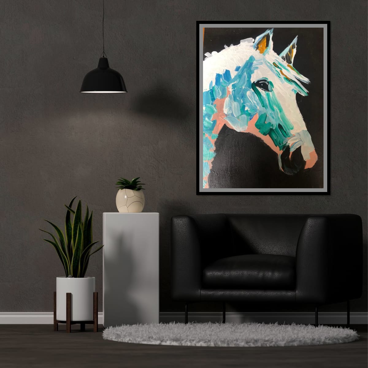 CABALLO DE NIEVE. Donación del Artista Juan Pablo Barajas