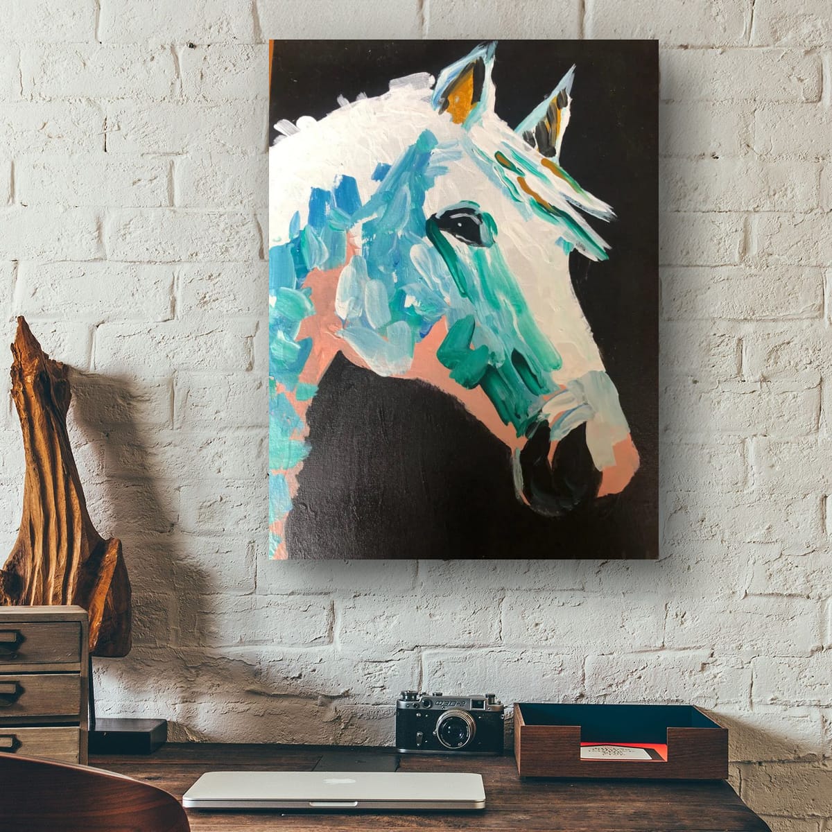 CABALLO DE NIEVE. Donación del Artista Juan Pablo Barajas