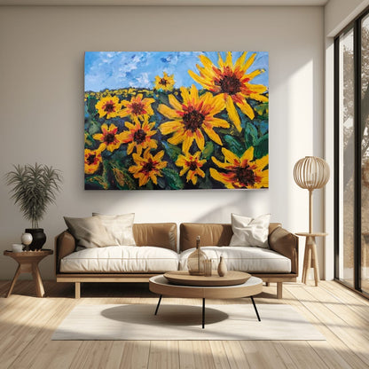 SUNFLOWERS. Donation by Artist Javier Anaya Alcaraz
