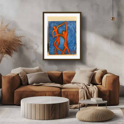 THE DANCE. Donation from Artist Celeste María Ibarra Ramírez