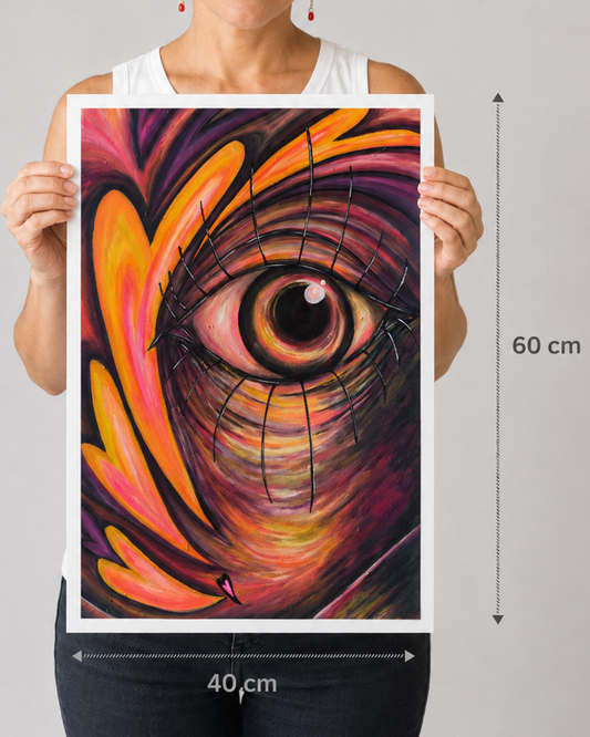 My girl | ECO | Art print 40x60cm