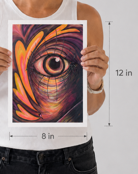 My girl | ECHO (Art Print) | 8"x12" (20 x 30 cm)